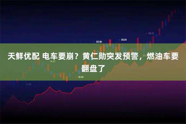 天鲜优配 电车要崩？黄仁勋突发预警，燃油车要翻盘了